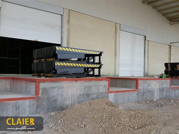 نصب همسطح کننده بارانداز