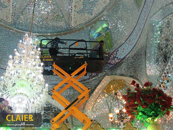 کاربرد بالابر در مساجد و امامزاده