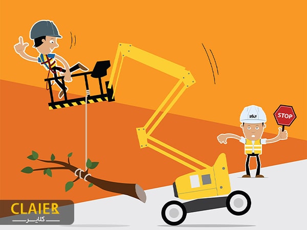 خطر استفاده از بالابر بجای جرثقیل