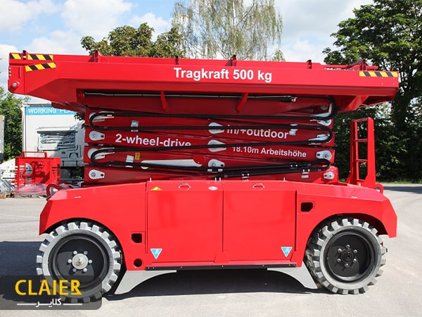 بالابر قیچی شرکت pblift آلمان