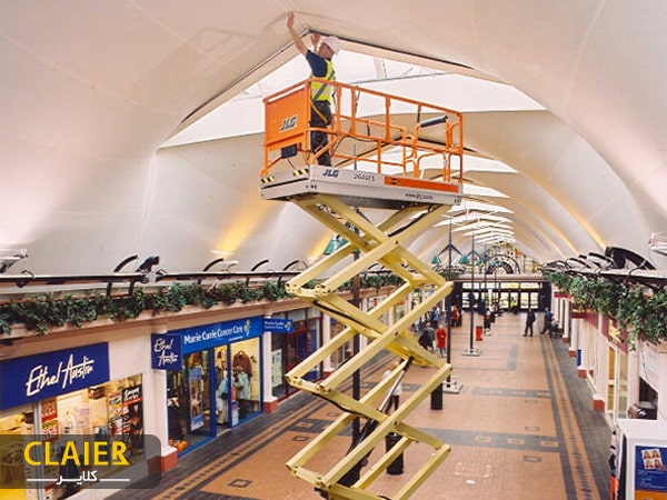 بالابر آکاردئونی فروشگاهی